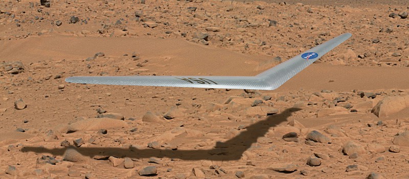 NASA создает летающий марсианский дрон