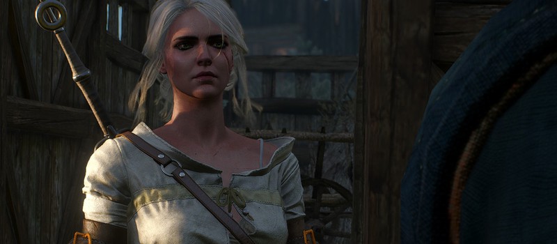 Альтернативный внешний вид Цири в DLC The Witcher 3