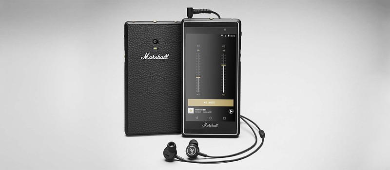 Marshall выпускает смартфон для аудиофилов