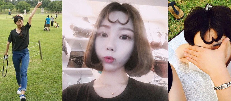 Новая корейская мода – сердца из волос