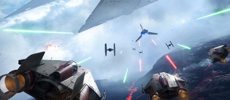 Воздушные бои Star Wars: Battlefront – это дезориентирующее месиво