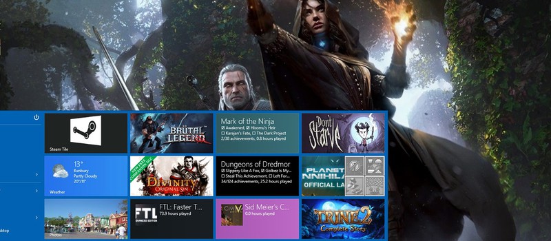 Microsoft поможет сделать Steam лучше на Windows 10