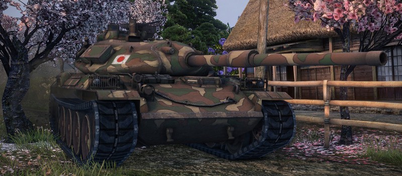 Японская реклама World of Tanks