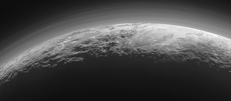 Закат на Плутоне