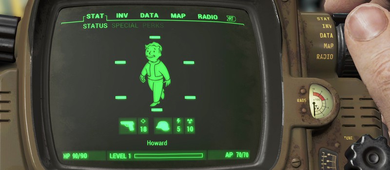 Видео Fallout 4: Система персонажа