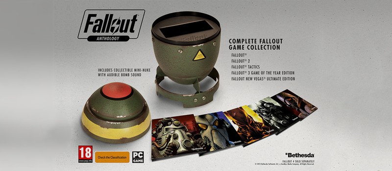 Релиз Антологии Fallout в мини-бомбе