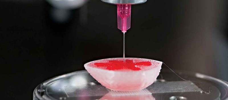 3D-принтер создает структуры из геля для печати органов