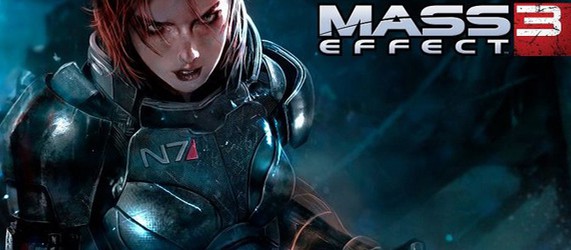 Mass Effect 3: Официальные обои ФемШеп