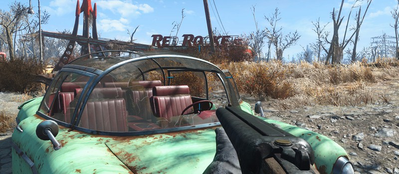 5 минут геймплея Fallout 4 с консоли