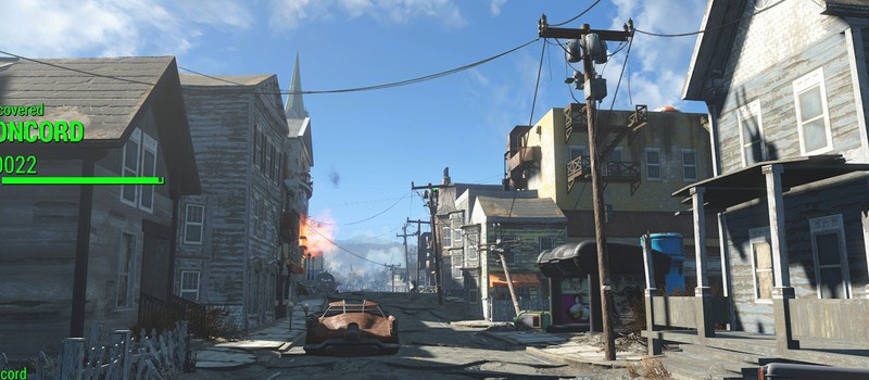 Вся карта Fallout 4 и сравнение с реальным Бостоном