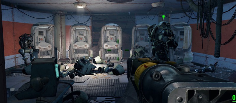 Сражение между сотней противников в Fallout 4