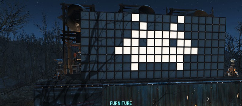 Гайд Fallout 4: Как сделать анимированное световое табло