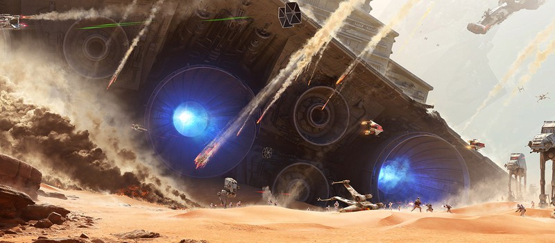 Первое бесплатное DLC Star Wars: Battlefront будет включать новый режим на 40 человек