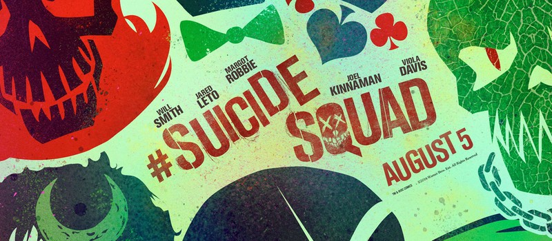 Новые ядовитые постеры Suicide Squad