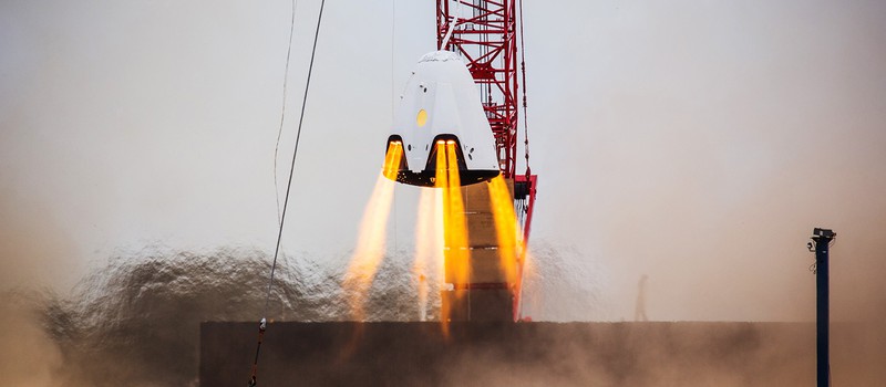 Капсула Dragon от SpaceX успешно протестирована