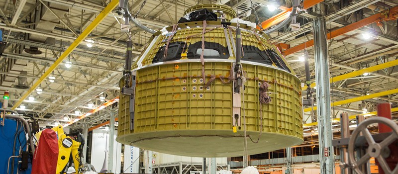 NASA закончила сварку модуля Orion для экипажа