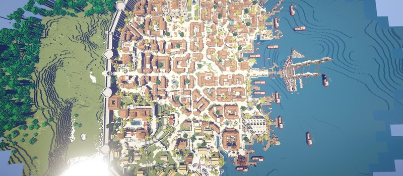 Гавана из Assassin's Creed IV в Minecraft