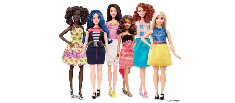 Кукла Барби теперь доступна в новых размерах
