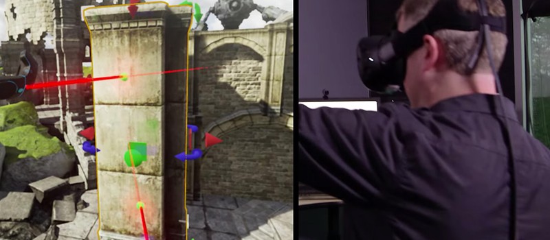 Unreal Engine получит инструменты для разработки внутри виртуальной реальности