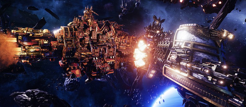 Новый трейлер Battlefleet Gothic: Armada — флот Хаоса
