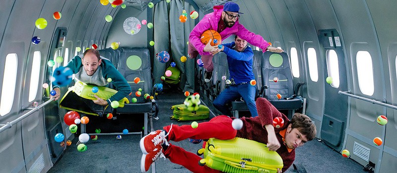 S7 Airlines & OK Go - Гравитация Просто Привычка