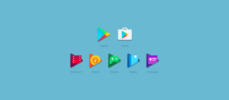 Новые иконки Play-сервисов от Google