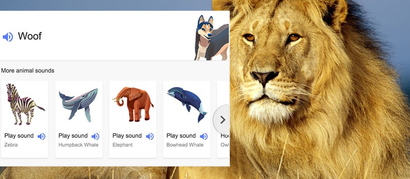 Google Now научился произносить звуки животных