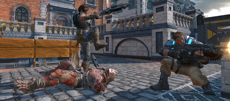 Геймплей и скриншоты Gears of War 4 из беты