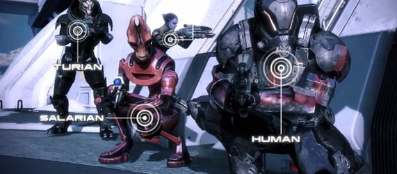 Первое мультиплеерное видео Mass Effect 3