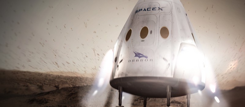 Илон Маск запустит капсулу Dragon на Марс в 2018 году