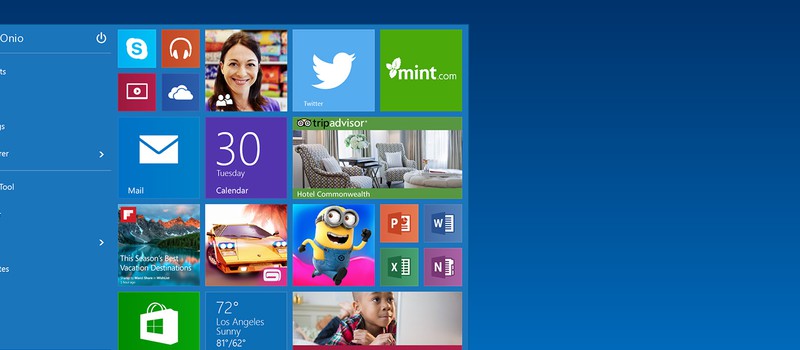 Microsoft добавит больше рекламы в меню Пуск