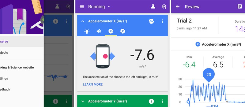 Новое приложение Google превратит ваш Android в лабораторию