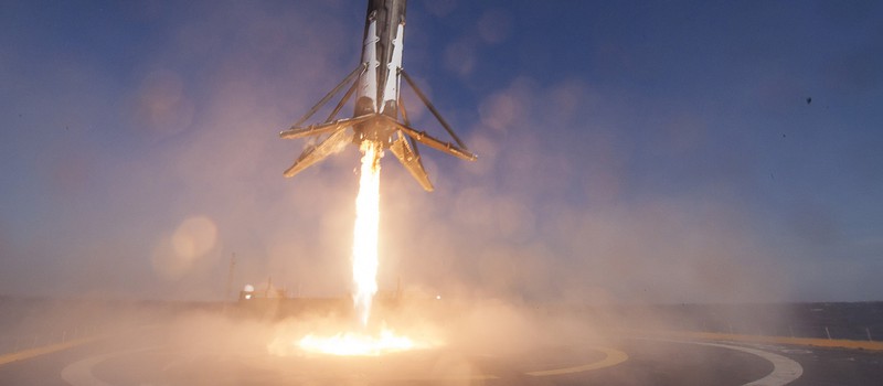 SpaceX осуществила третью успешную посадку ракеты на баржу