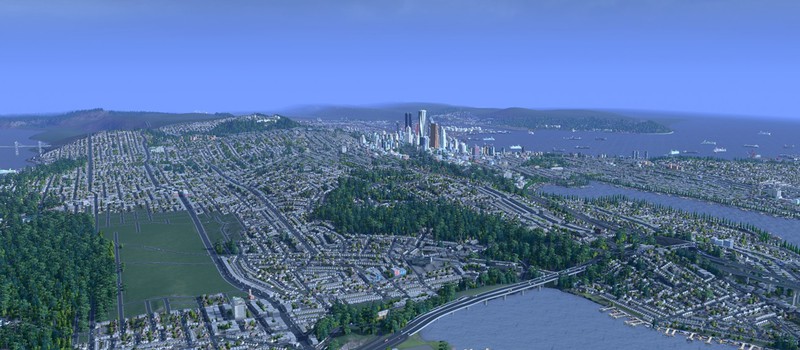 Сиэтл воссоздали в Cities Skylines