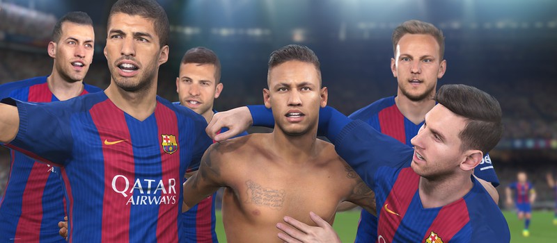 Новые скриншоты PES 2017 и трейлер FC Barcelona