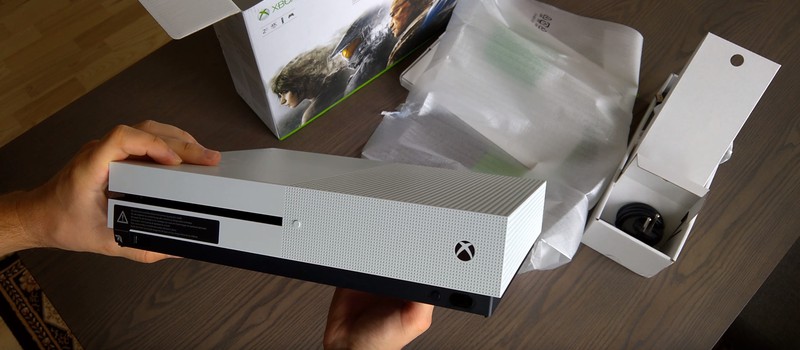 Распаковка Xbox One S и первые впечатления