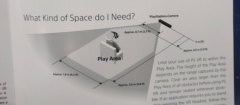 Вот сколько места потребуется для PS VR