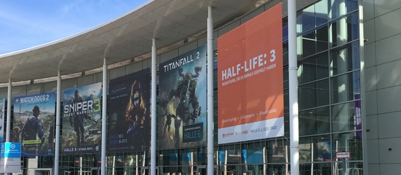 Незаметный постер Half-Life 3 на Gamescom