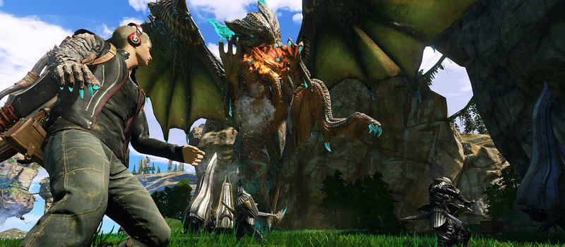 Вы сможете управлять своим драконом в Scalebound