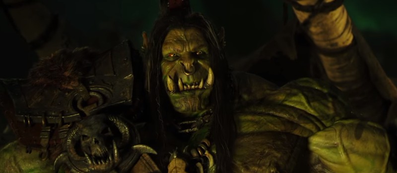 Дуротан и Оргрим обсуждают Скверну в вырезанной сцене Warcraft