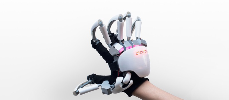 VR-перчатки Dexmo позволят вам щупать виртуальную грудь