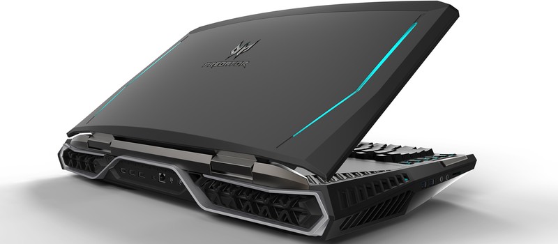Acer представили ультрамощный игровой ноутбук Predator 21 X