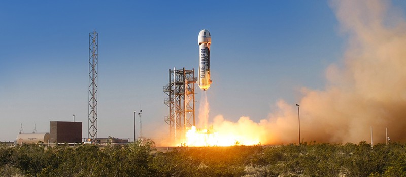 Blue Origin успешно протестировала отстрел и посадку капсулы