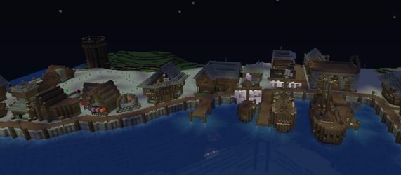 Minecraft – ускоренное строительство города