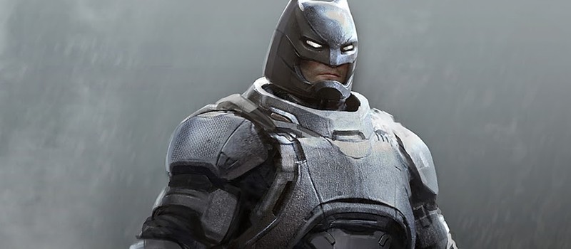 Несколько концептов бронированного костюма Бэтмена из Batman v. Superman