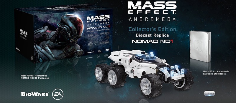Коллекционки Mass Effect Andromeda не включают саму игру