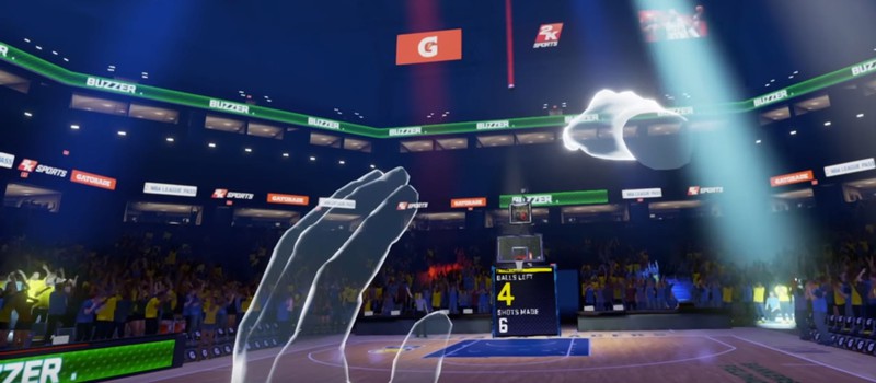 2K отправят вас на баскетбольную площадку NBA 2K17 с помощью VR