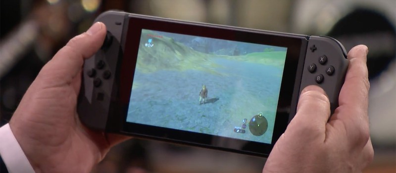 Джимми Фэллон поиграл в новую Zelda на Nintendo Switch