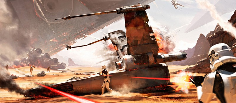Новое видео из отмененной Star Wars: Battlefront 3