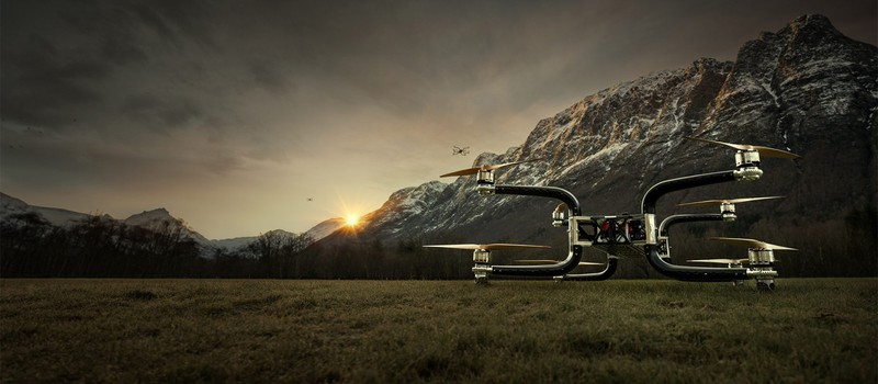 Норвежский дрон вытягивает 225 килограмм и летает 45 минут